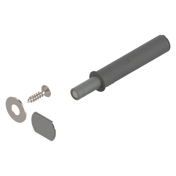 TIP-ON Blum 956.1004 z płytką magnetyczną krótki szary